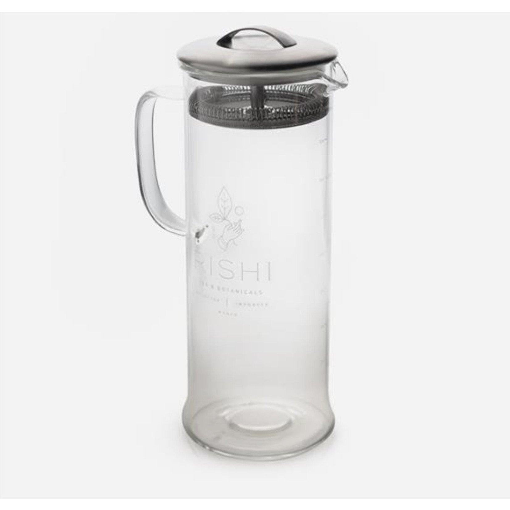 Rishi Rishi Glassware - Simple Brew, Loose Leaf Teapot - 1L