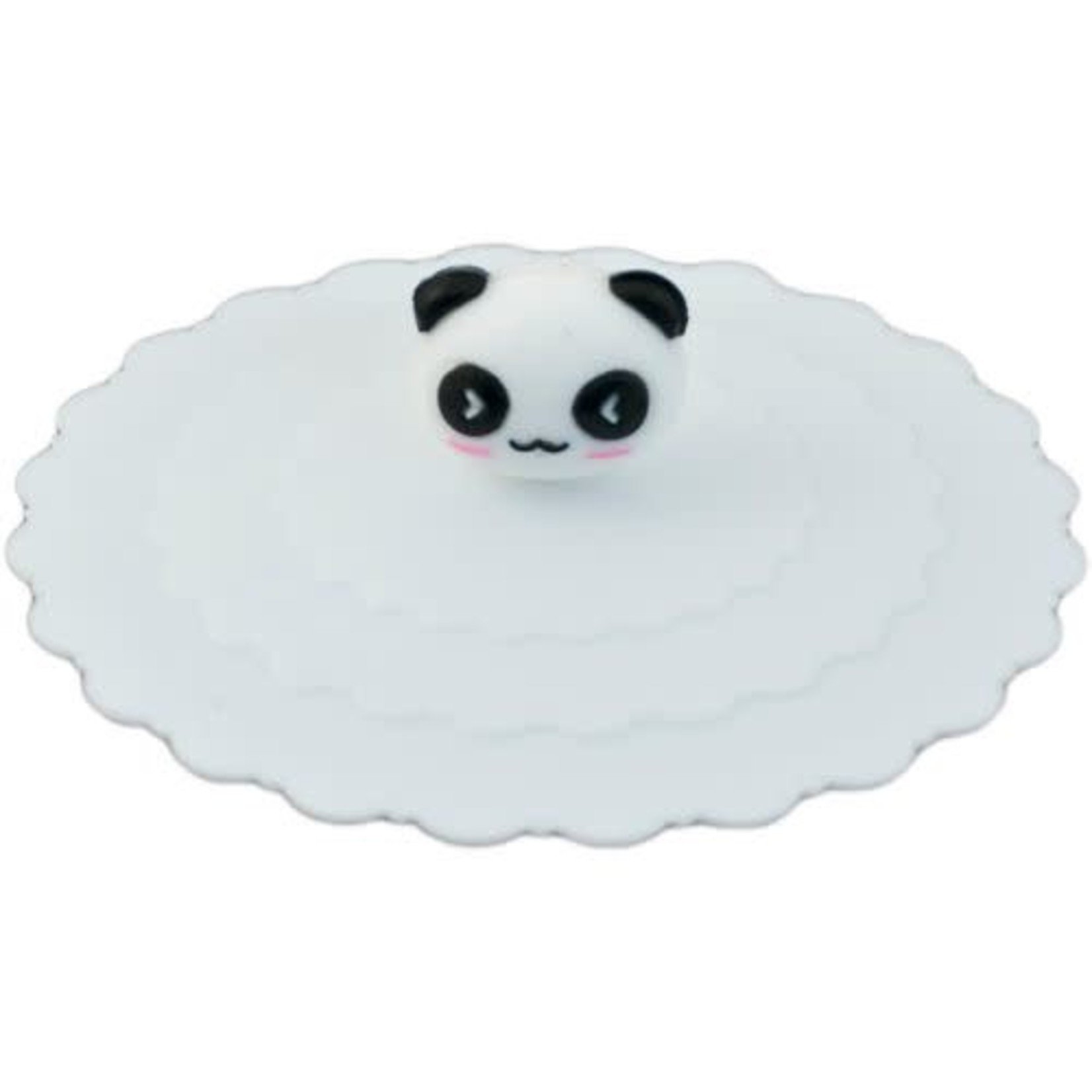 Silicone Mug Lid - White Panda