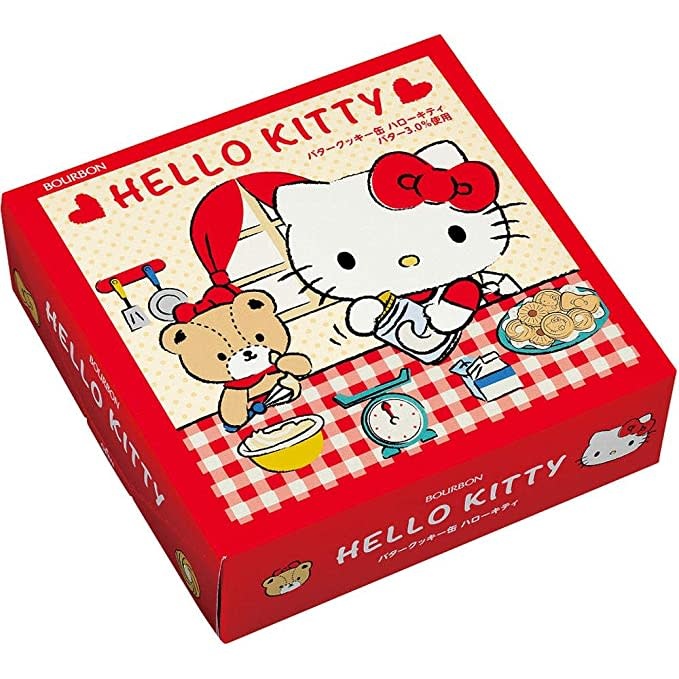 Hello Kitty Assorted Cookie Tin 11.5oz - Matcha Time Gift Shop