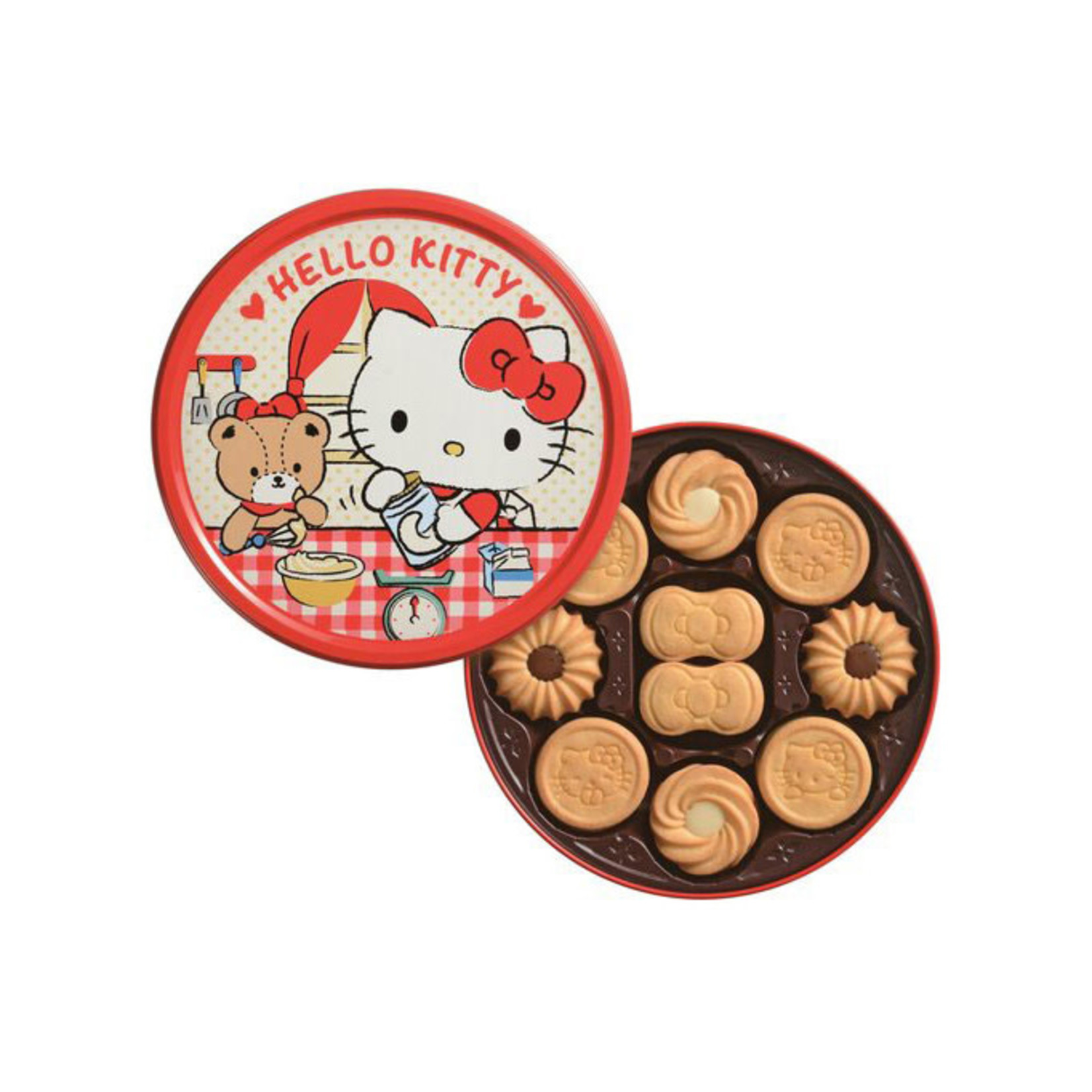 Bourbon Hello Kitty Assorted Cookie Tin 11.5oz