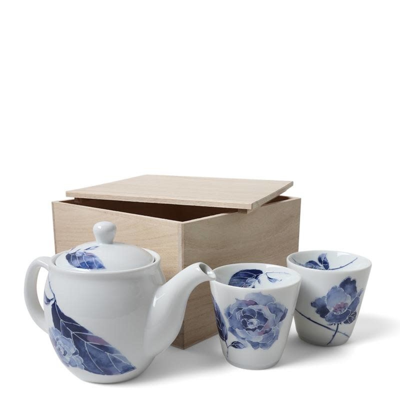 Tea Set Blue Rose - J6004