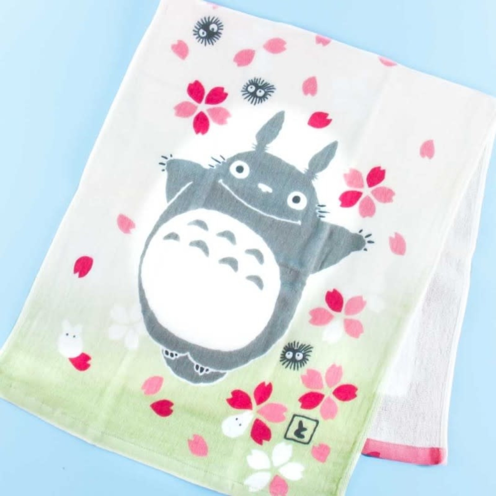 imabari towel Totoro & Sakura Hanafubuki Towel