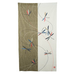 Noren - "Dragonflies" Uncut 85cm x 150cm