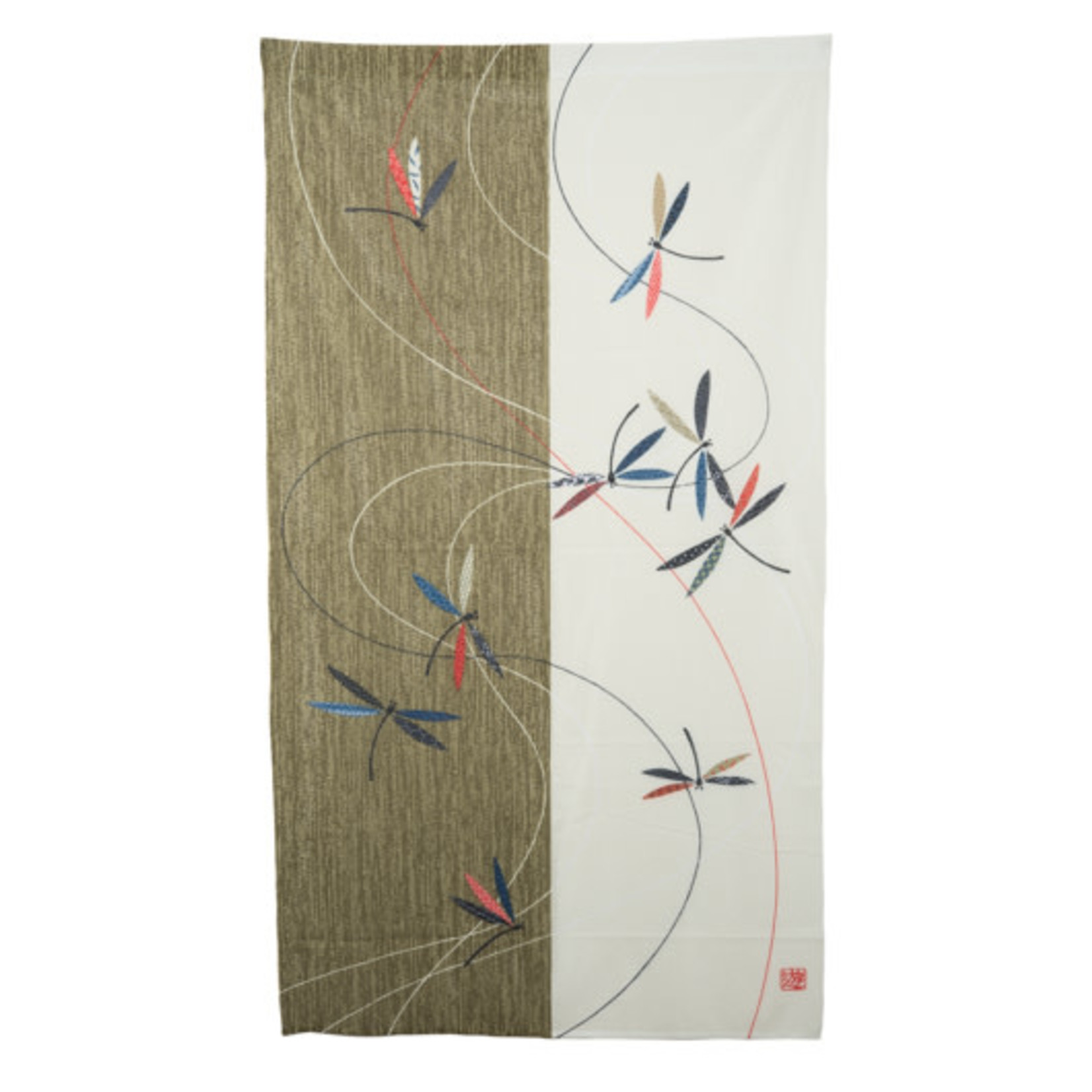 Noren - "Dragonflies" Uncut 85cm x 150cm