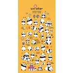 Suatelier Suatelier Panda Puffy Stickers