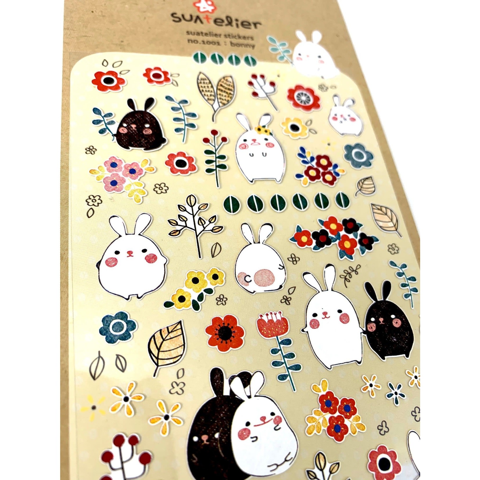 Suatelier Suatelier Bunny Stickers - 01001