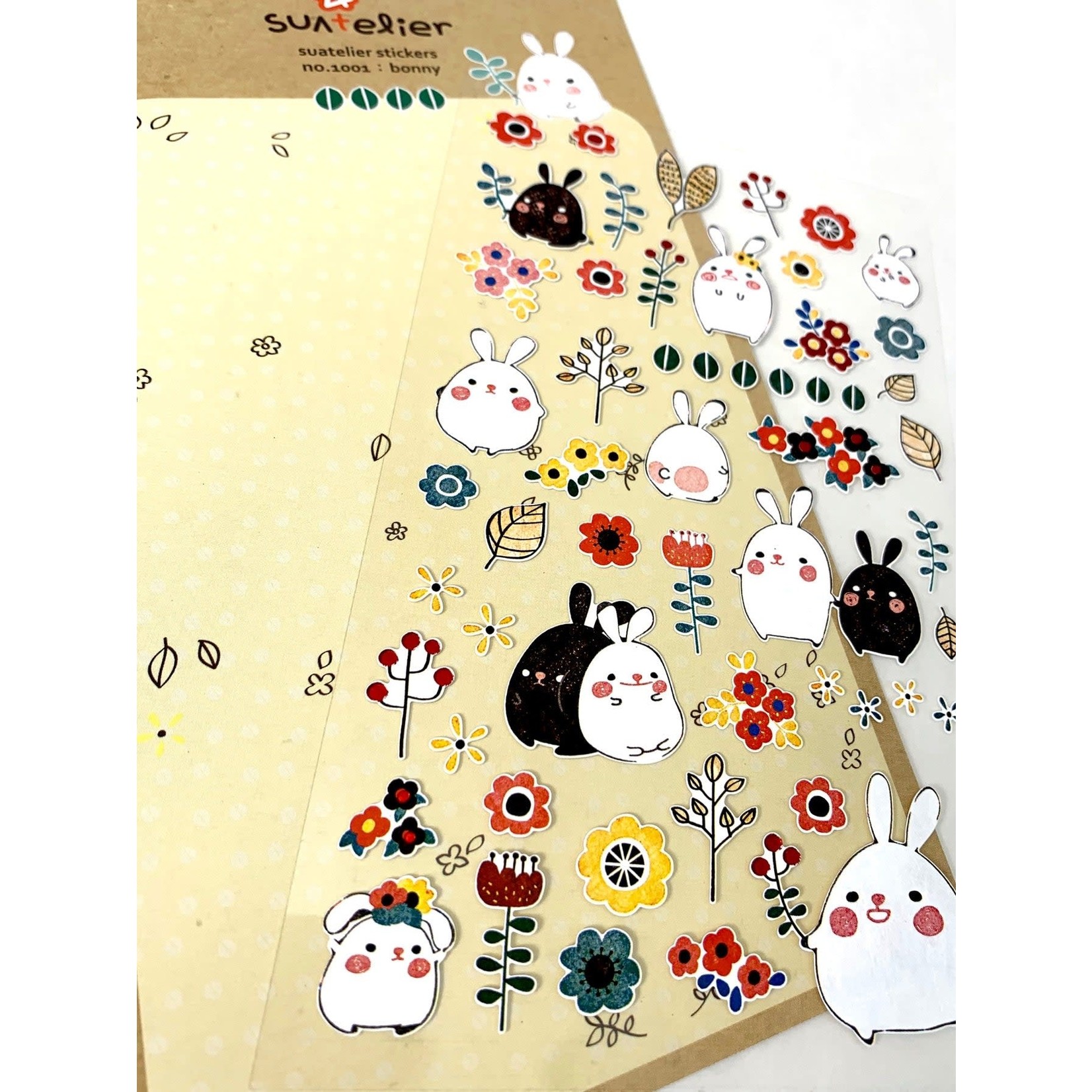 Suatelier Suatelier Bunny Stickers - 01001