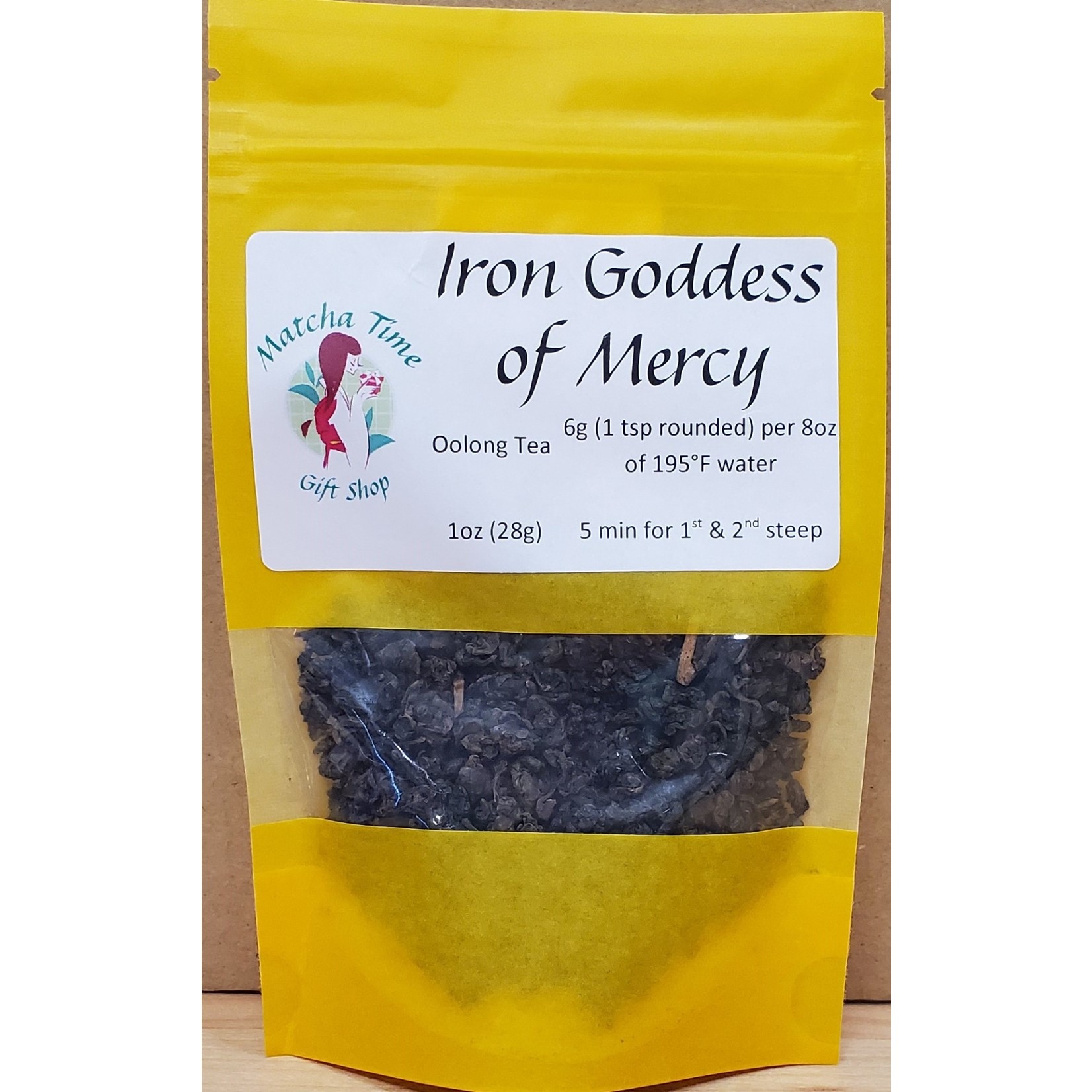 Matcha Time Cafe Iron Goddess of Mercy Oolong Tea - Loose Leaf 1 oz bag