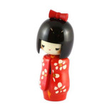 kyoohoo Kokeshi Doll Otomesode - K12-3878A