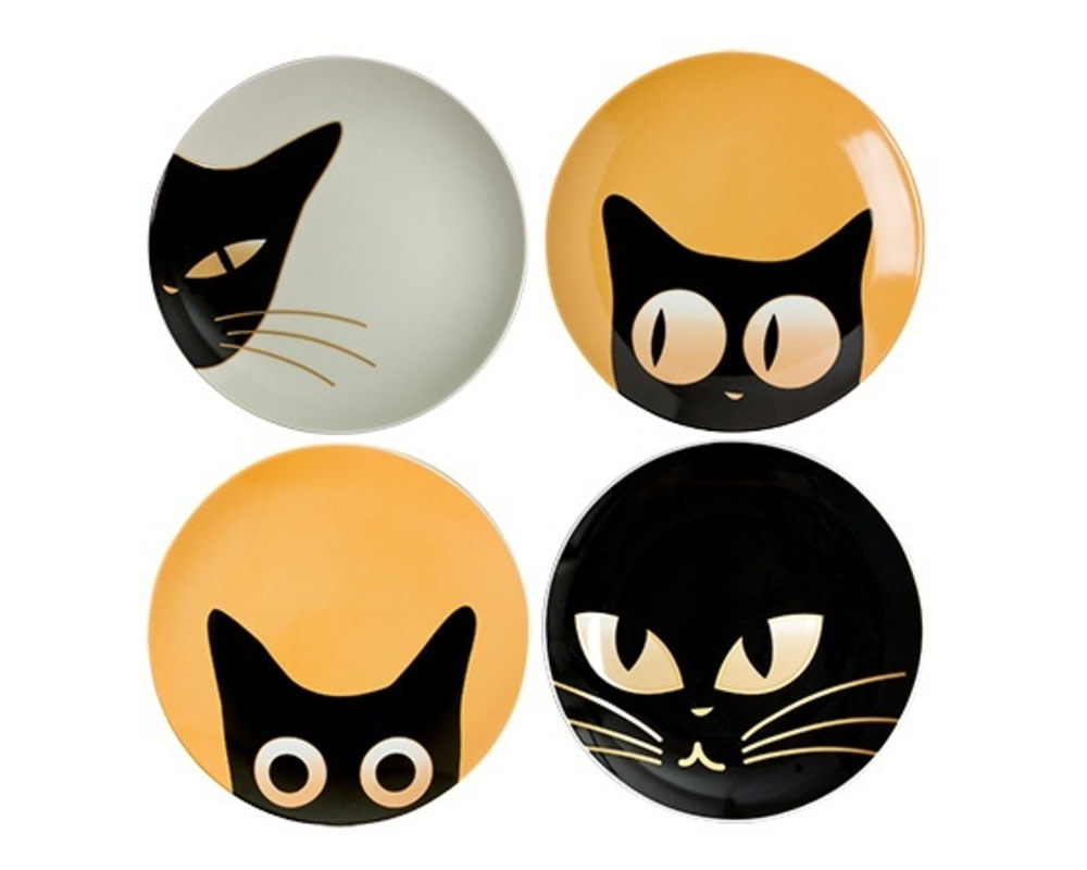 Cat plate set hotsell