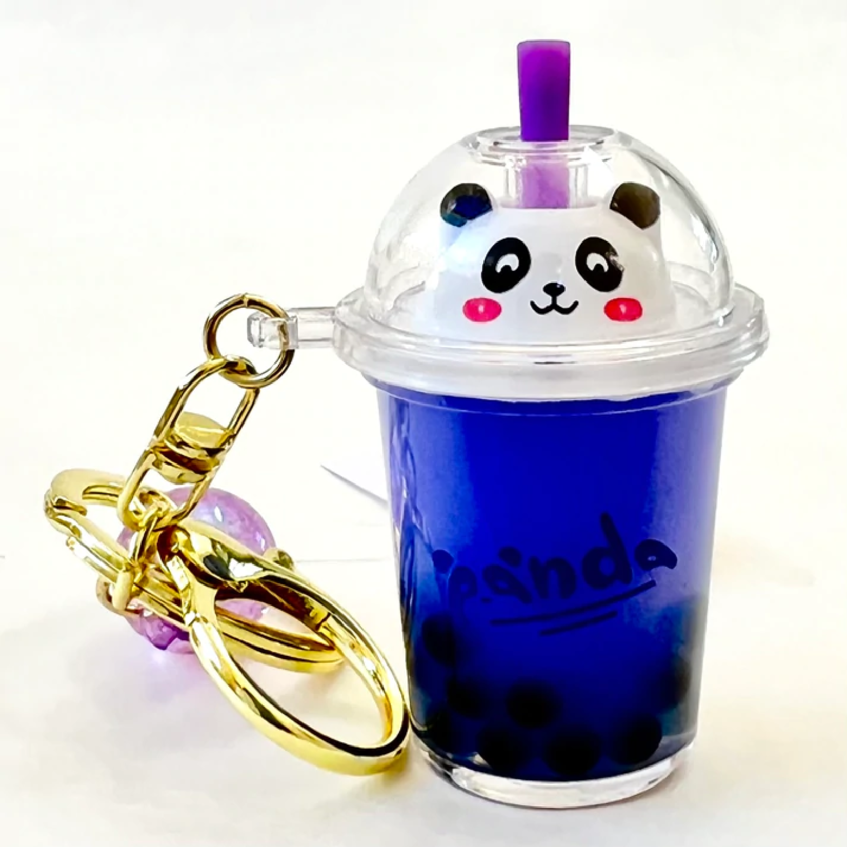 BCMINI Boba Tea Panda Charm Keyring - 12070