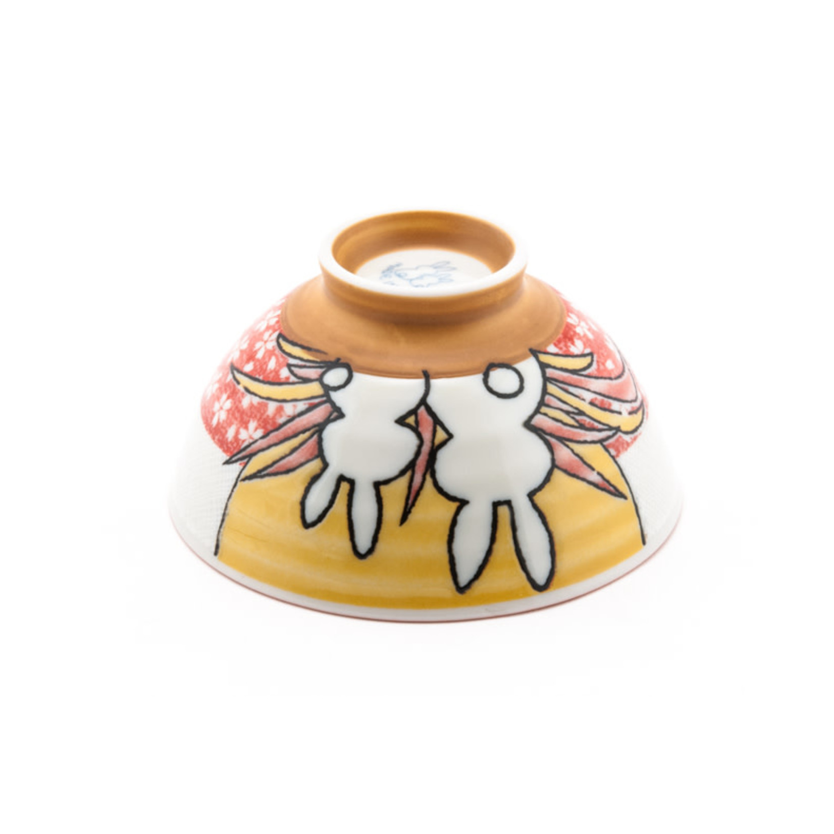 Bowl - Rabbit/Moon Rice Bowl - HK54-RR