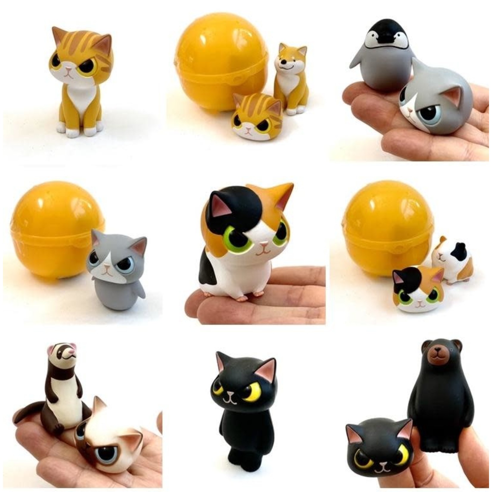 Shineg Japan Ninja Cat Capsule 70814