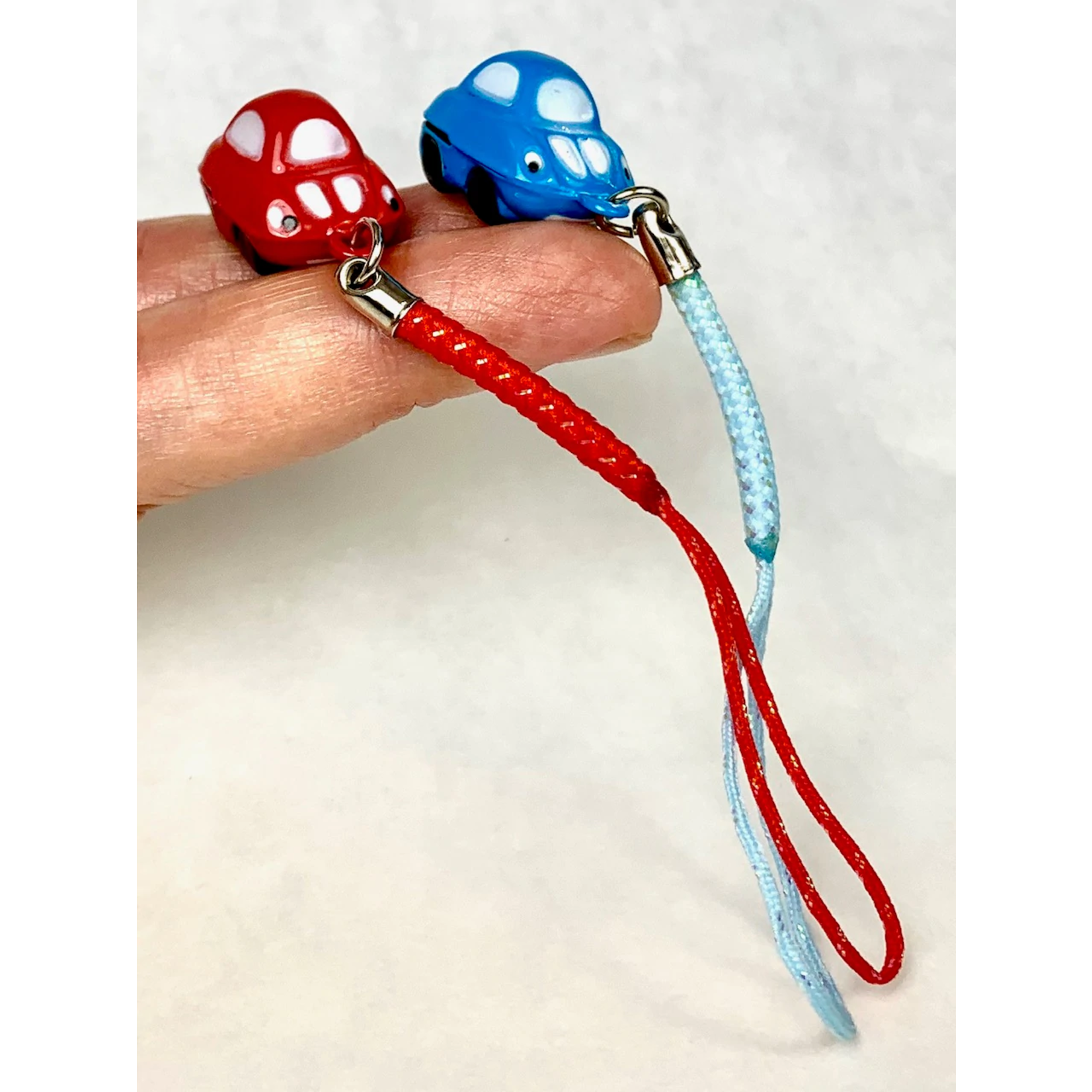 Brass Bell Charm w/strap - Car - 70664