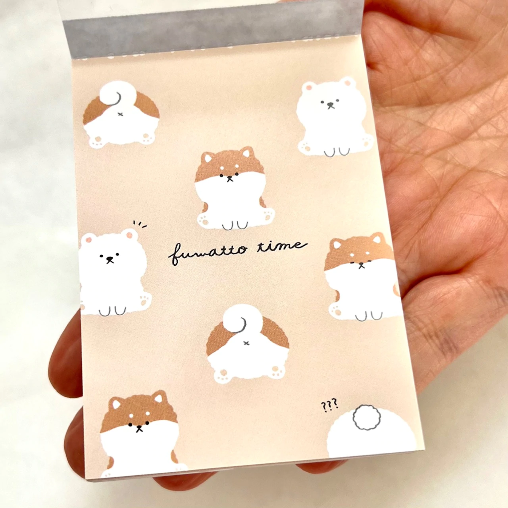 Crux Crux Puppy Dog Fuwatto Time Petit Notepad - 104551