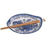 Plate w/Chopsticks - Dragon - SFP1-5051