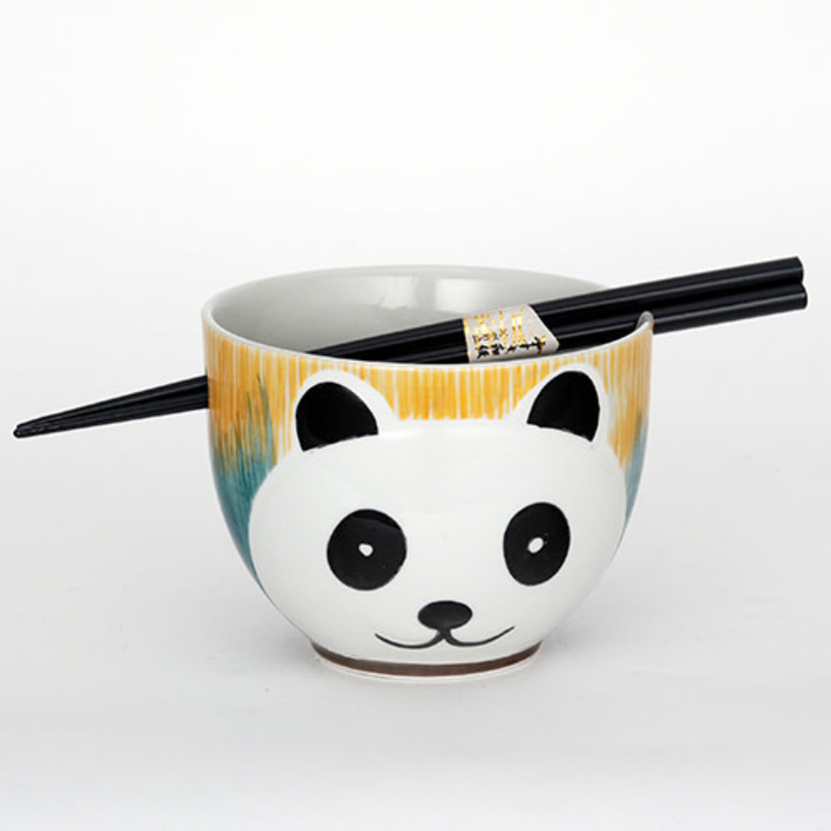 Bowl Set w/Chopsticks 2PC Panda - SYBZ-109