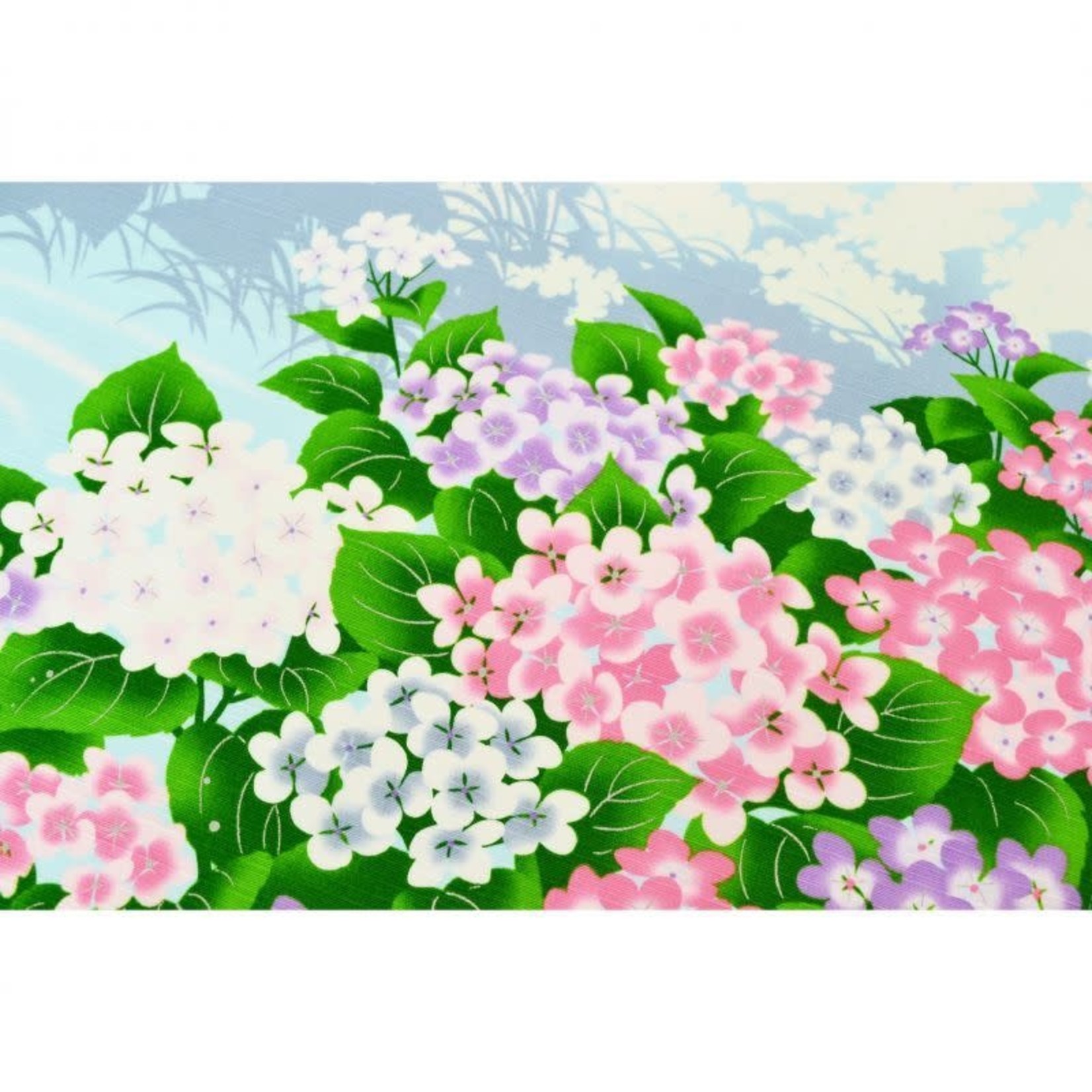 Furoshiki - Small, "Hydrangea" -  3022-9