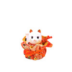 Figurine - Ayae Fuku Purse Maneki Neko (RightHand) - TYG-7196