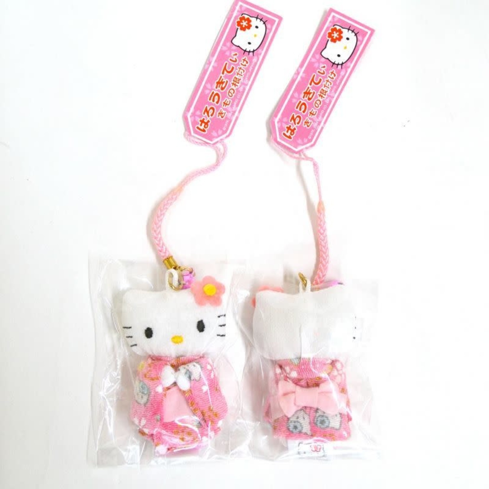 Hello Kitty Kimono Netsuke Keyring