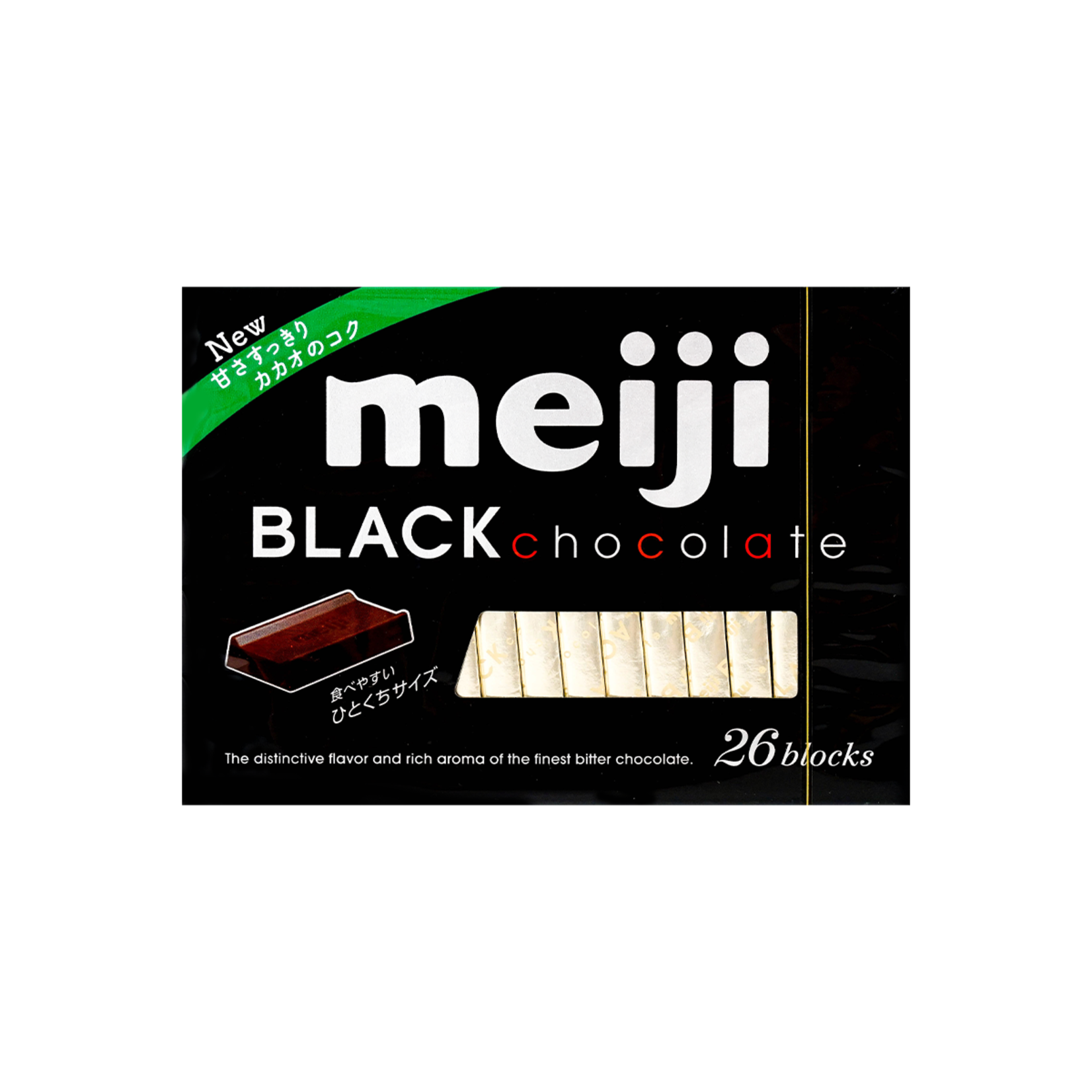 meiji Meiji - Black Chocolate - 26 Blocks Box