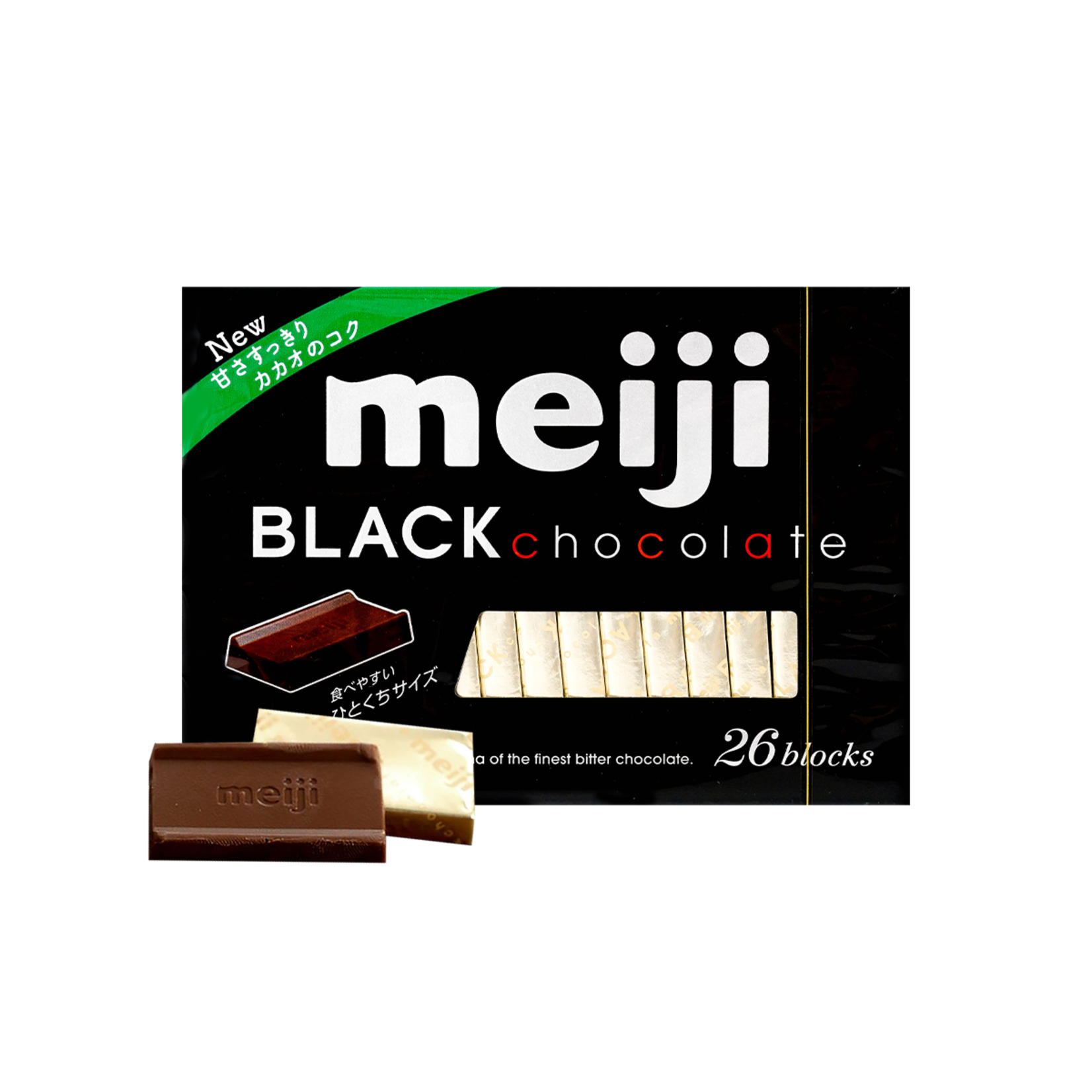 meiji Meiji - Black Chocolate - 26 Blocks Box