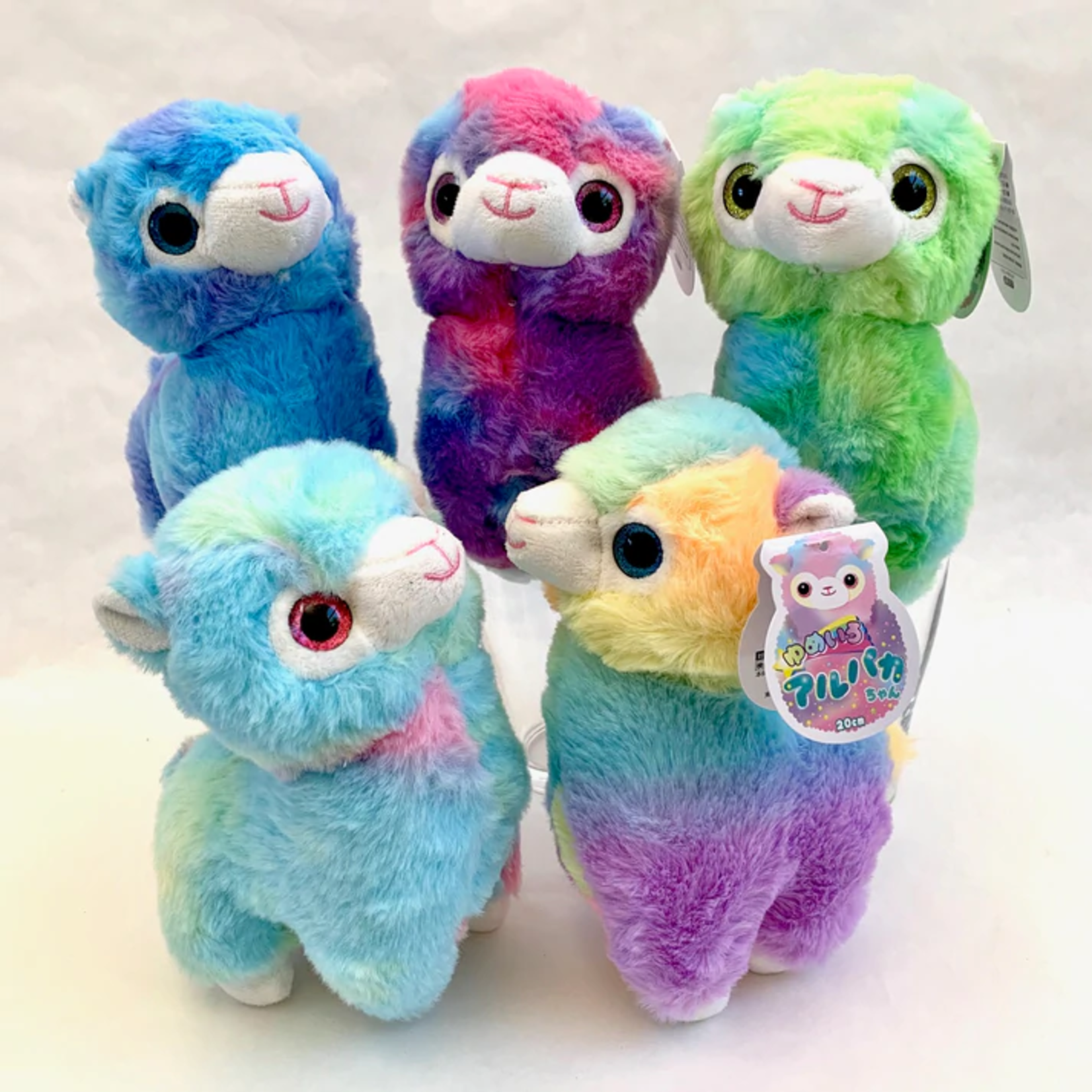 YELL Rainbow Llama Plush - 63215