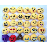 Emoji Plush Keychain - 2" - 66002