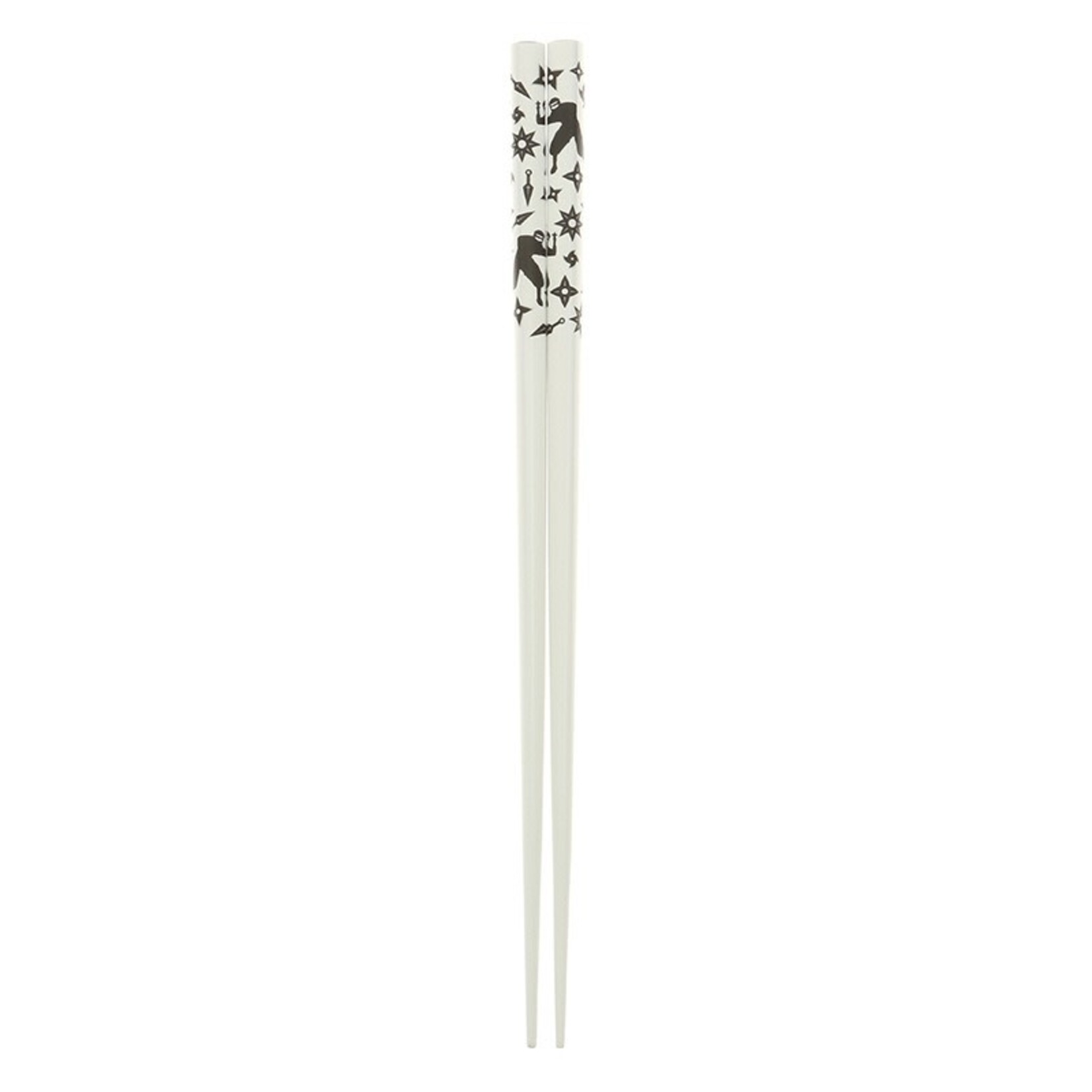 Chopsticks - White w/Black Ninja - 315-124