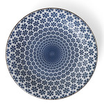 Blue & White Snow 11" Plate - J5533