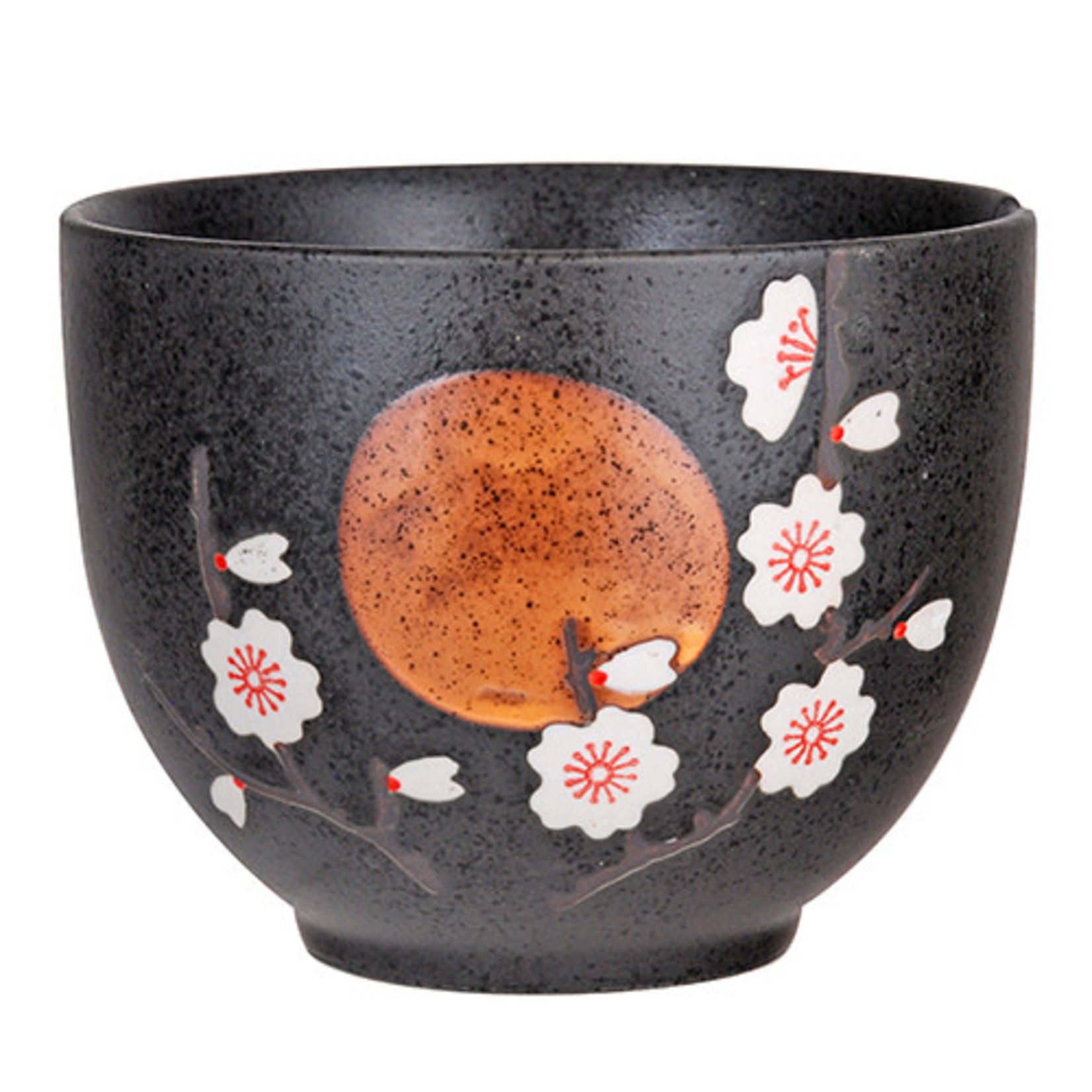 Bowl w/Chopsticks - Moon Cherry - SBM1-C