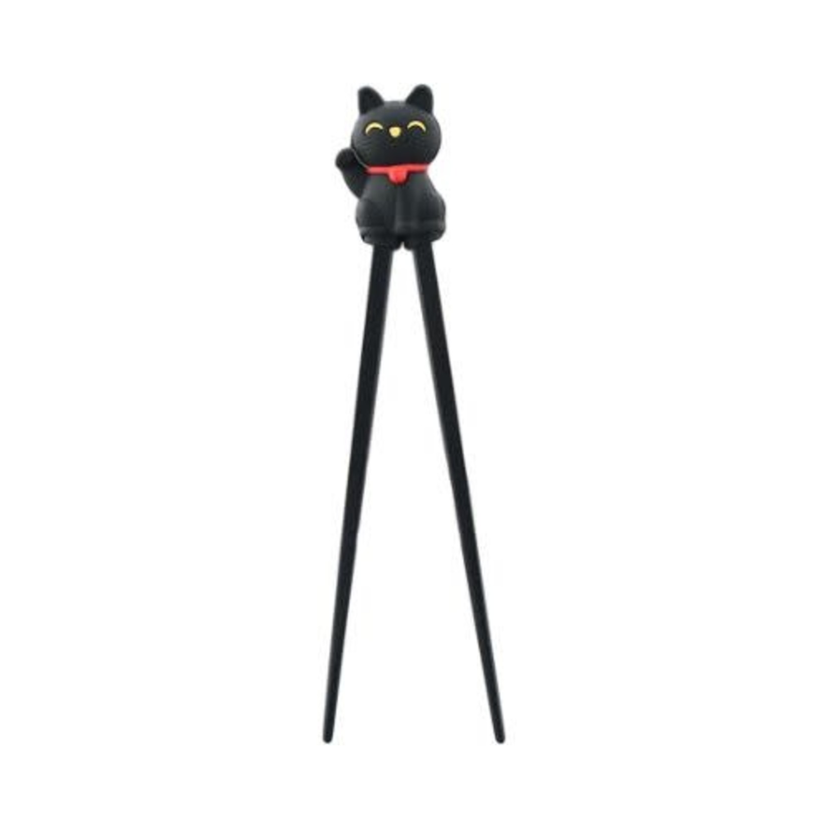 Chopsticks for Kids - With Helper - Black Cat - EC7-K