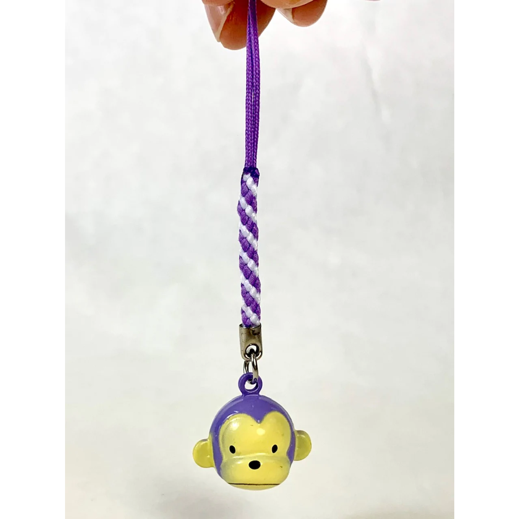 Brass Bell Charm w/strap - Monkey - 70563