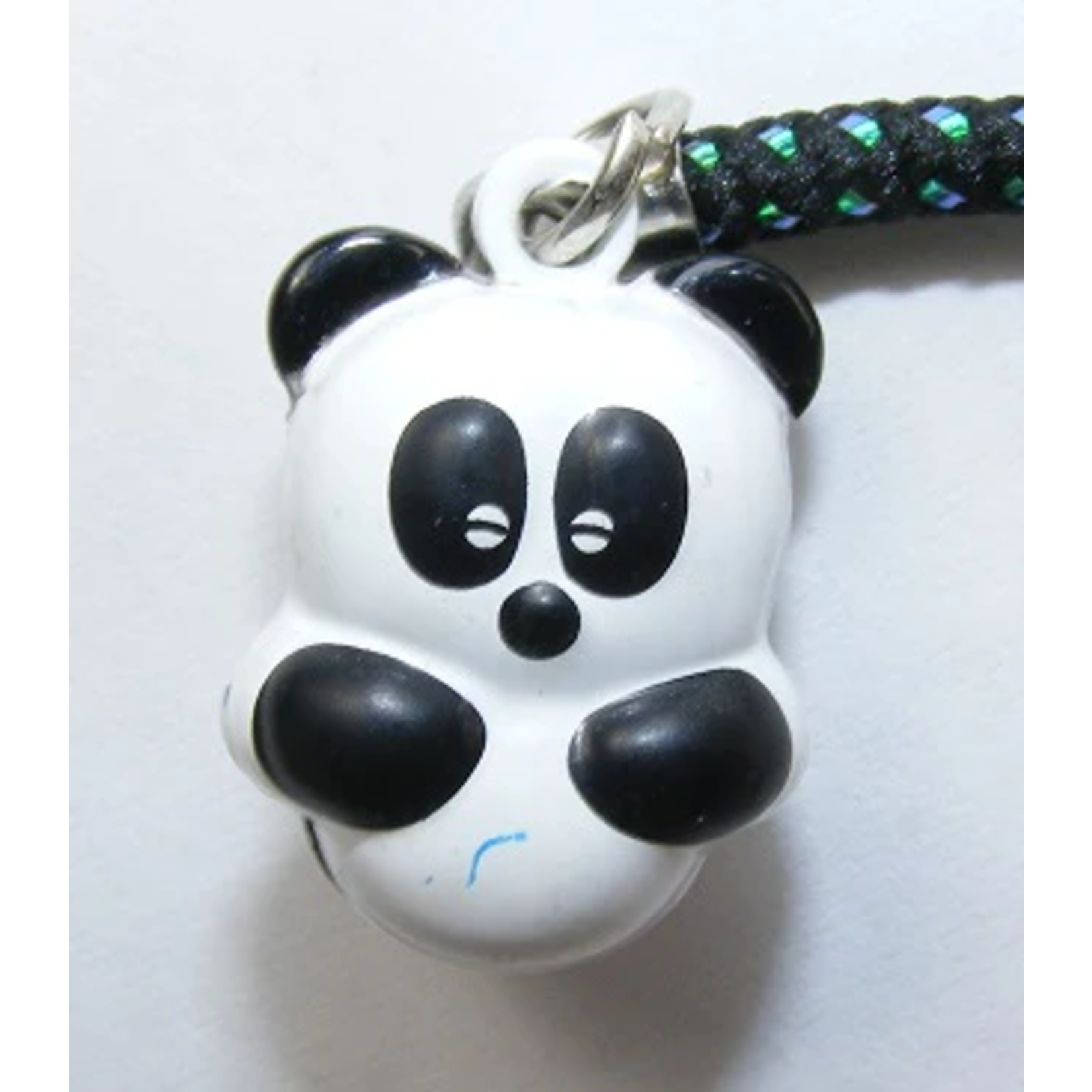 Brass Bell Charm w/strap - Panda Tummy - 70597