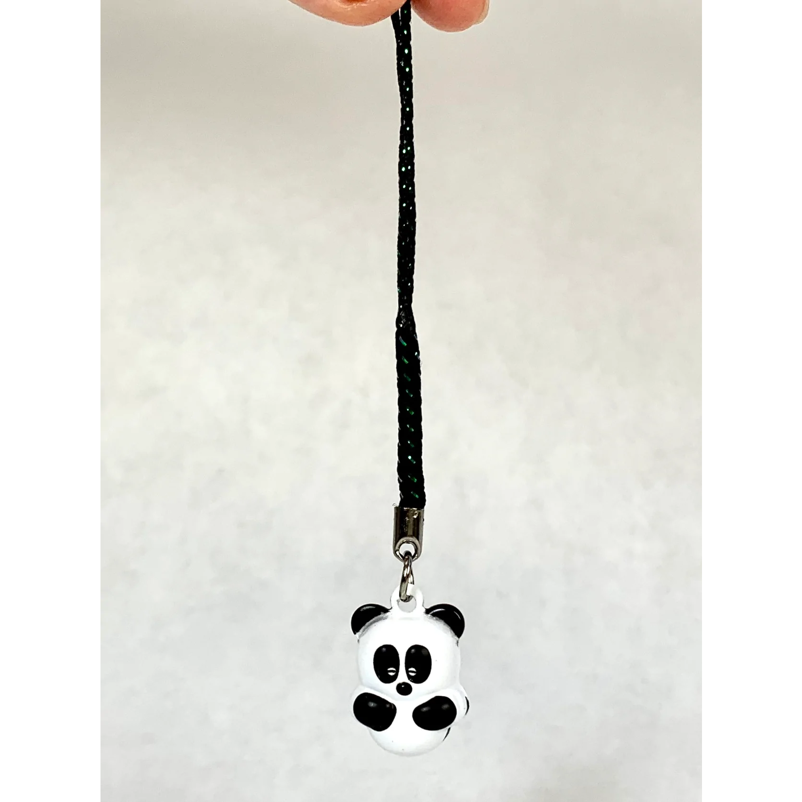 Brass Bell Charm w/strap - Panda Tummy - 70597