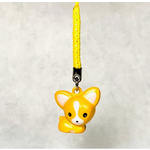 Brass Bell Charm w/strap - Chihuahua  - 70643