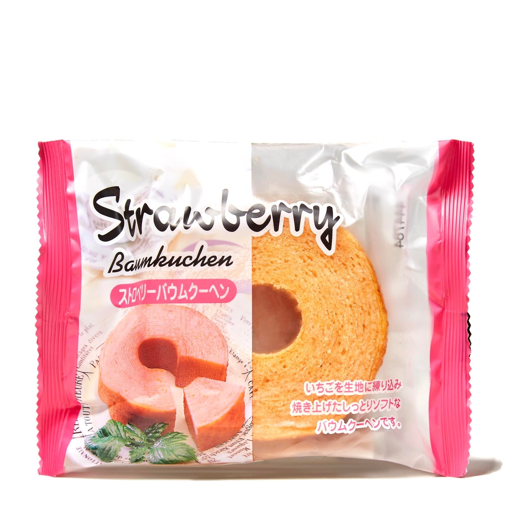 Strawberry Baumkuchen