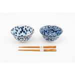 Bowl Set w/Chopsticks 2PC - BH56-E