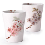 Tea Cup Set (2pc) 3"Dx3.75"H - PH2-P