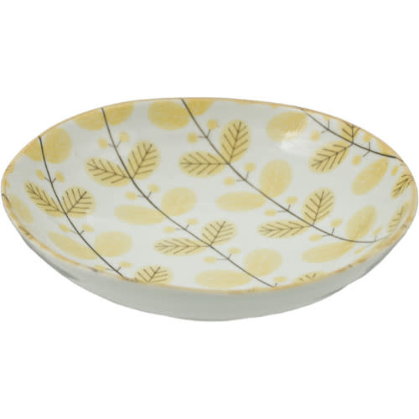 Deep Plate - Yellow Forest 8.25"D x 2"H - SY28-FY