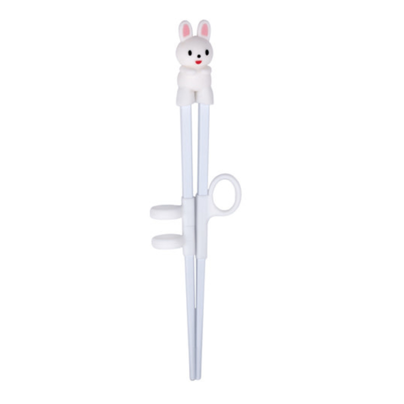 Chopsticks for Kids - With Helper - White Rabbit - EC18-W