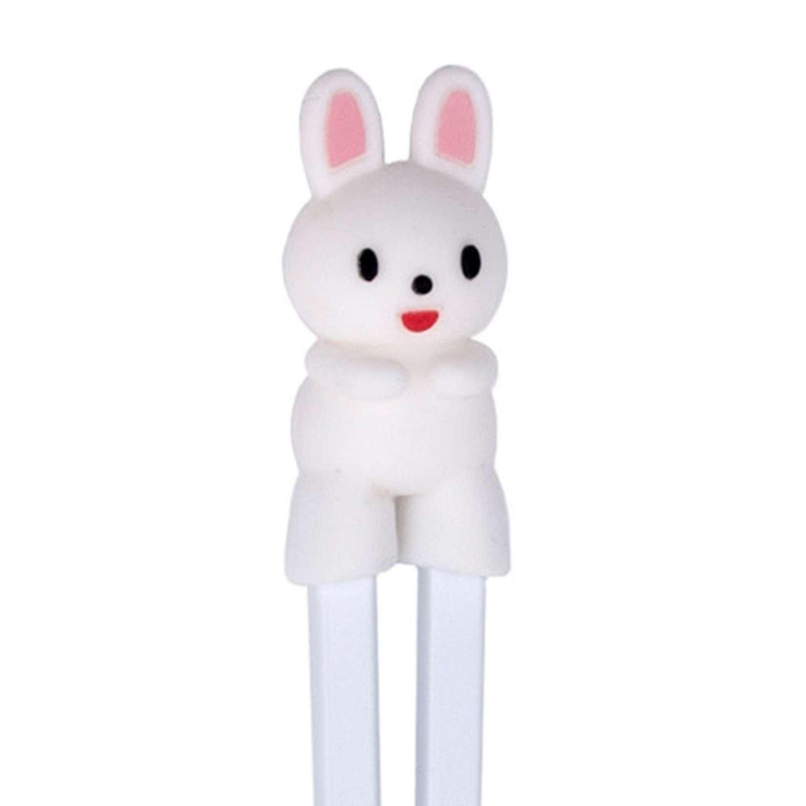 Chopsticks for Kids - With Helper - White Rabbit - EC18-W