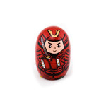 Wooden Matryoshka Doll - Red Samurai - MD7-S