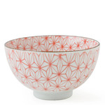 Bowl - Asanoha Red Rice 4.5" - J3555B