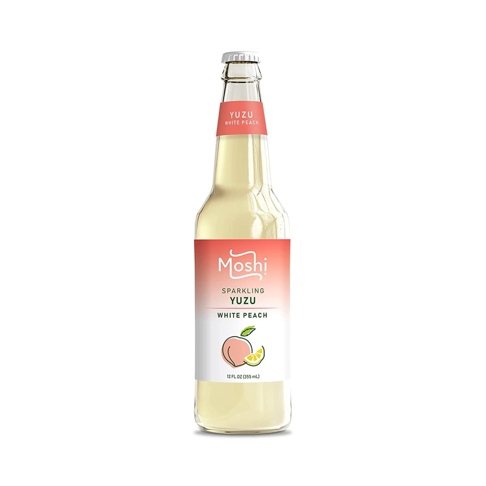 Moshi Moshi Yuzu / White Peach Sparkling Drink 355ml