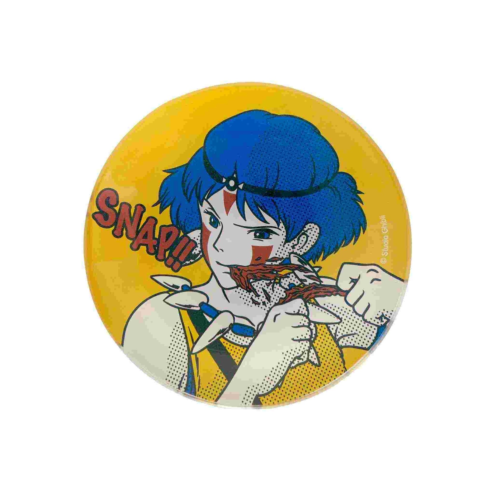 Princess Mononoke Yummy Mini Glass Plate (Snap!!) 4.3" BL-KT-8646