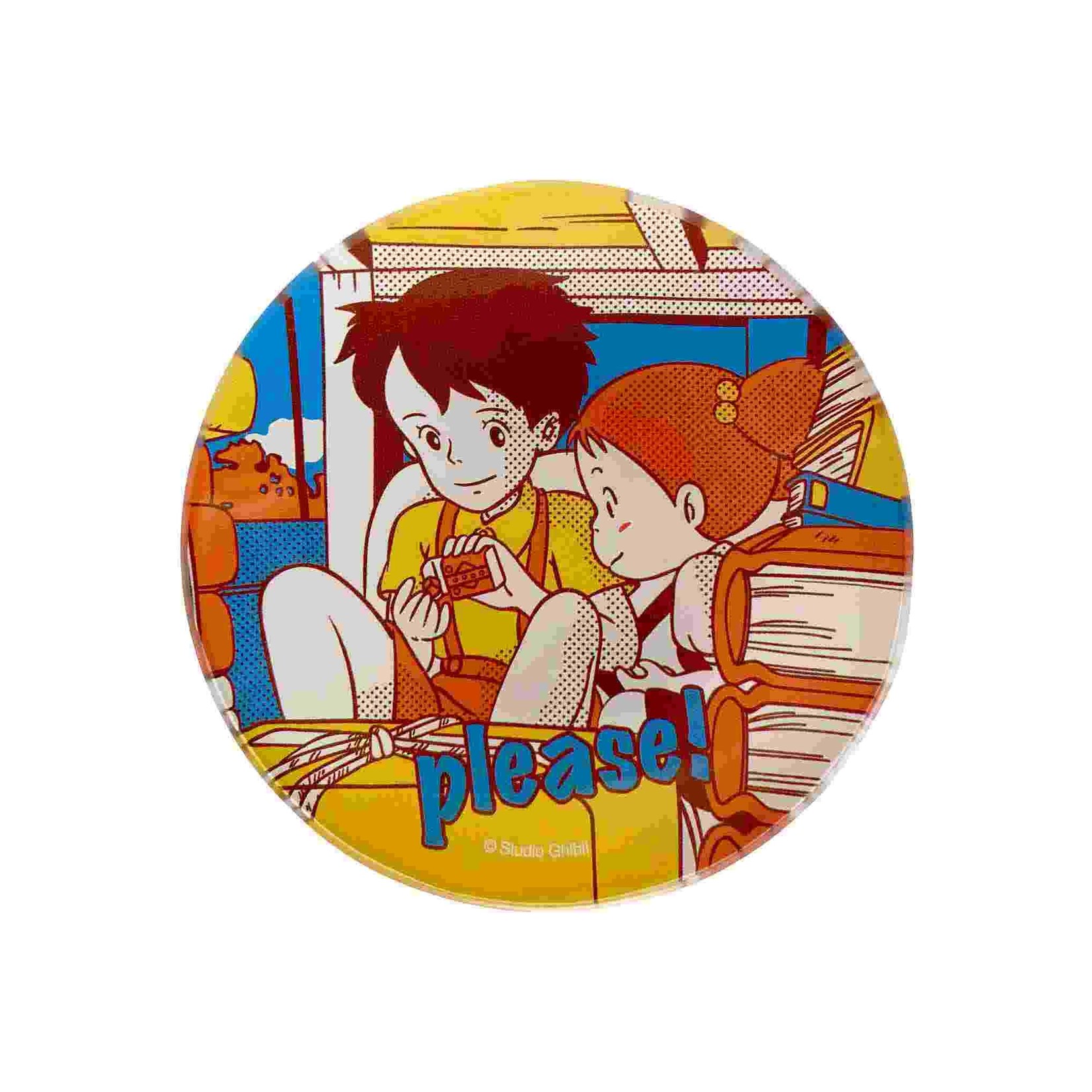 My Neighbor Totoro Yummy Mini Glass Plate (Please!) BL-KT-8592