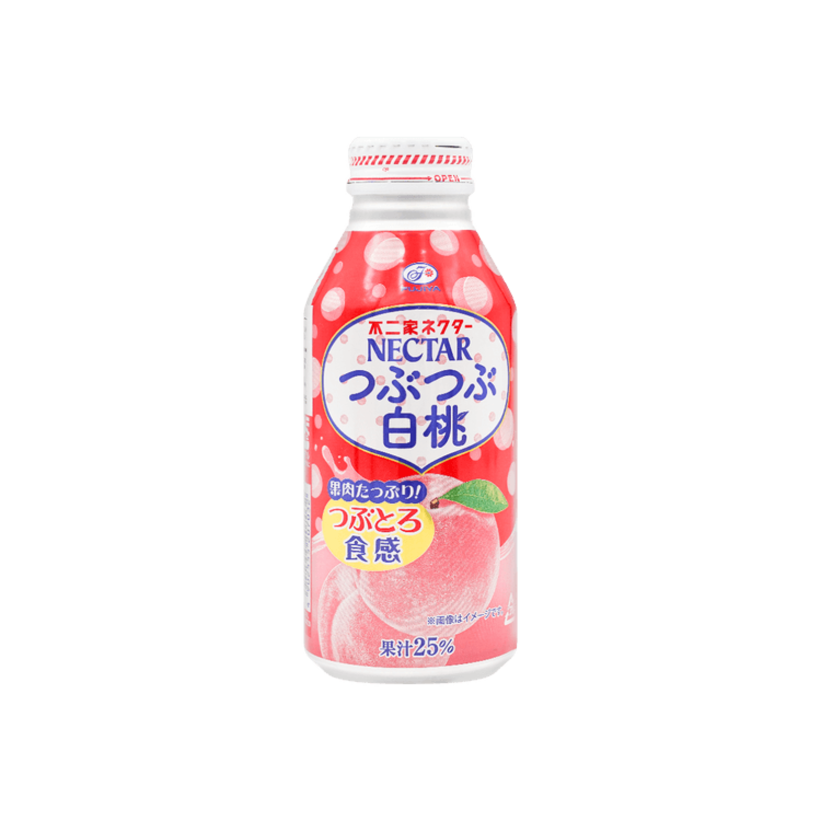 Fujiya Fujiya Nectar White Peach Juice 13.4oz Can