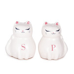 Genki Cats Salt & Pepper Shakers - RUNA - GCSP1-R