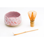 Matcha-wan - W-118-1A Set Pink w/White Smudge